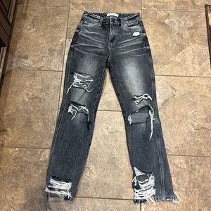 Flying Monkey Ultra High Rise Straight Jeans